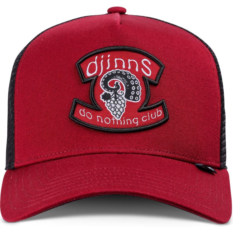 gorra-trucker-roja-hft-octogrape-de-djinns