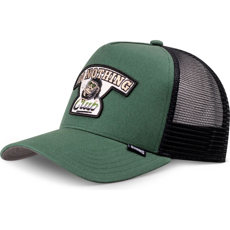 gorra-trucker-verde-y-negra-hft-do-nothing-club-gorilla-de-djinns