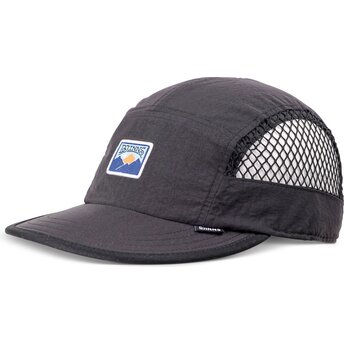 Gorra trucker plana negra ajustable Soft BigNet Mountain de Djinns