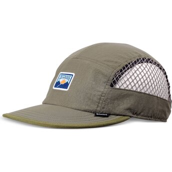 Gorra trucker plana verde ajustable Soft BigNet Mountain de Djinns