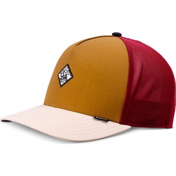 Gorra trucker multicolor HFT MoBeSea Chestnut de Djinns