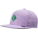 gorra-plana-violeta-snapback-con-logo-verde-oxfordcontra-de-djinns