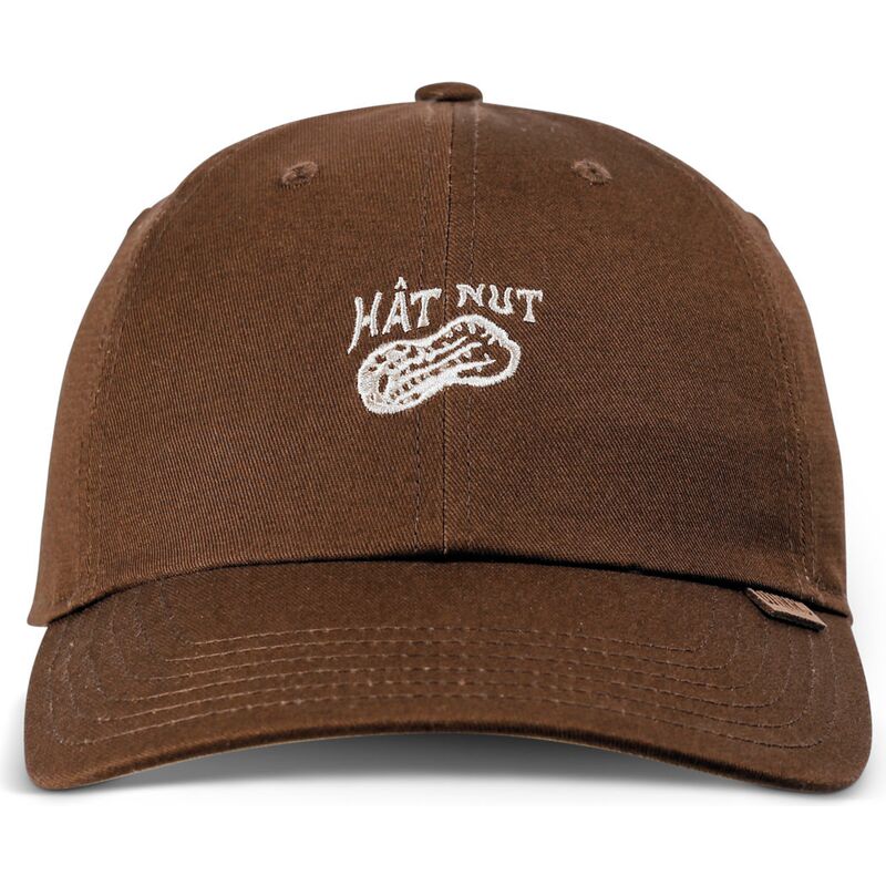 gorra-curva-marron-oscuro-ajustable-dad-hat-nut-de-djinns