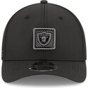 gorra-curva-negra-snapback-9forty-m-crown-training-pack-2026-de-las-vegas-raiders-nfl-de-new-era