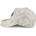 gorra-curva-beige-ajustada-59forty-a-frame-leafy-palm-de-los-angeles-lakers-nba-de-new-era