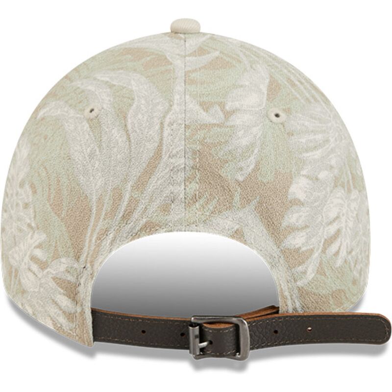 gorra-curva-beige-ajustable-9twenty-leafy-palm-de-los-angeles-dodgers-mlb-de-new-era