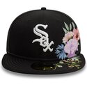 gorra-plana-negra-ajustada-59fifty-floral-de-chicago-white-sox-mlb-de-new-era