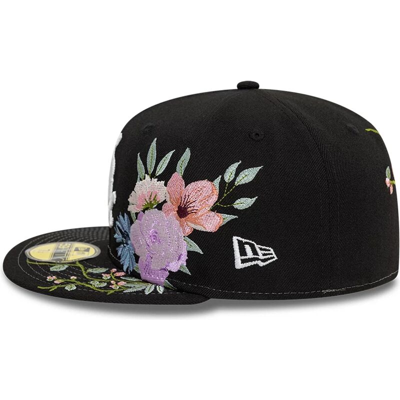 gorra-plana-negra-ajustada-59fifty-floral-de-chicago-white-sox-mlb-de-new-era