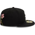 gorra-plana-negra-ajustada-59fifty-floral-de-chicago-white-sox-mlb-de-new-era