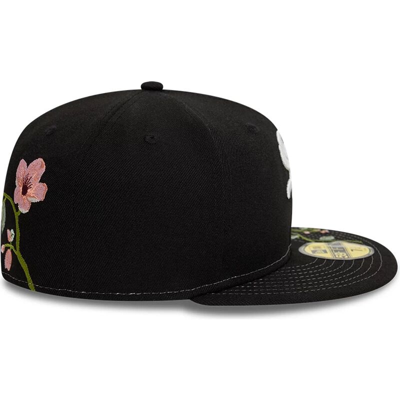 gorra-plana-negra-ajustada-59fifty-floral-de-chicago-white-sox-mlb-de-new-era