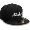 gorra-plana-negra-ajustada-59fifty-floral-emb-de-new-era
