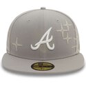 gorra-plana-gris-ajustada-59fifty-zodiac-de-atlanta-braves-mlb-de-new-era
