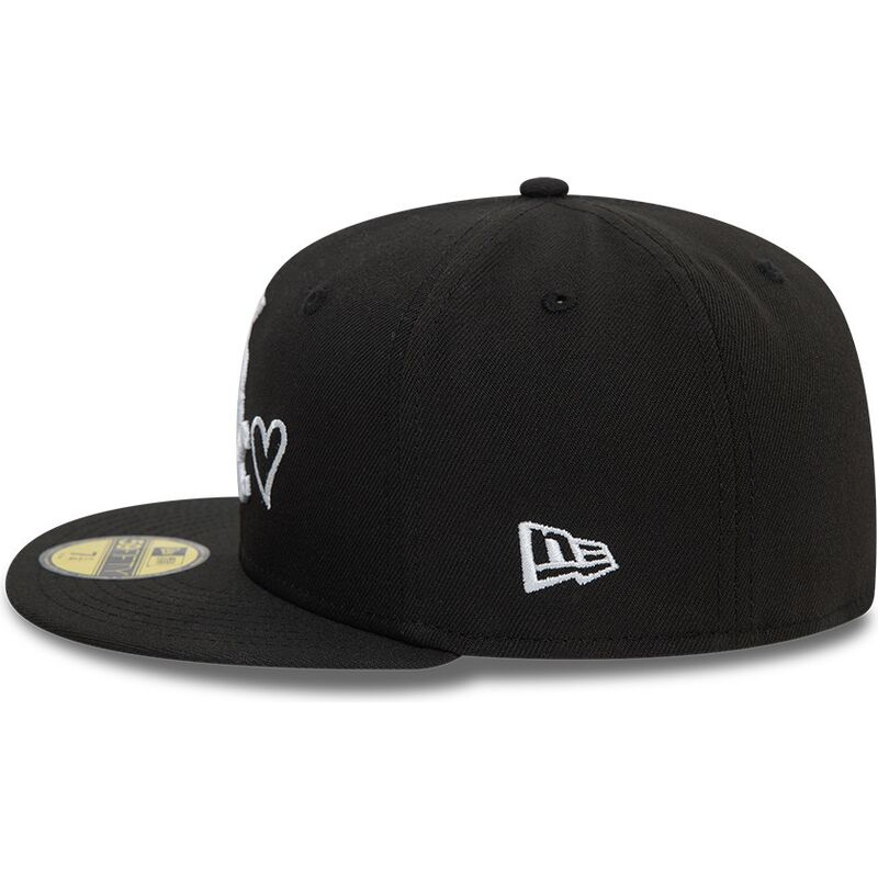 gorra-plana-negra-ajustada-59fifty-heart-icon-de-chicago-white-sox-mlb-de-new-era