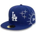 gorra-plana-azul-ajustada-59fifty-zodiac-de-los-angeles-dodgers-mlb-de-new-era