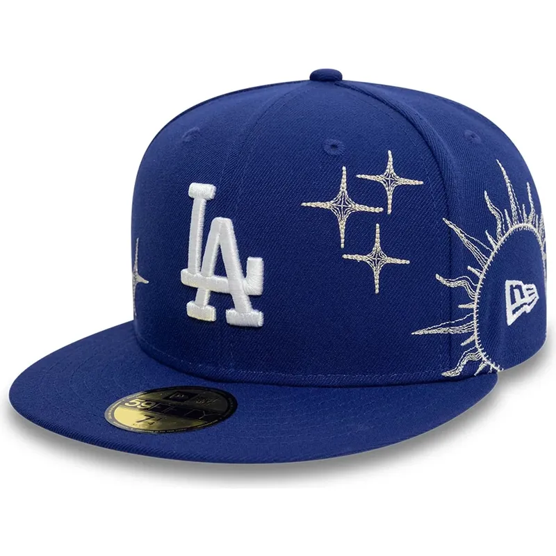 gorra-plana-azul-ajustada-59fifty-zodiac-de-los-angeles-dodgers-mlb-de-new-era