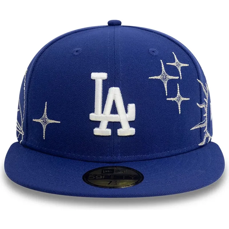 gorra-plana-azul-ajustada-59fifty-zodiac-de-los-angeles-dodgers-mlb-de-new-era