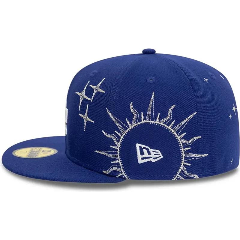 gorra-plana-azul-ajustada-59fifty-zodiac-de-los-angeles-dodgers-mlb-de-new-era