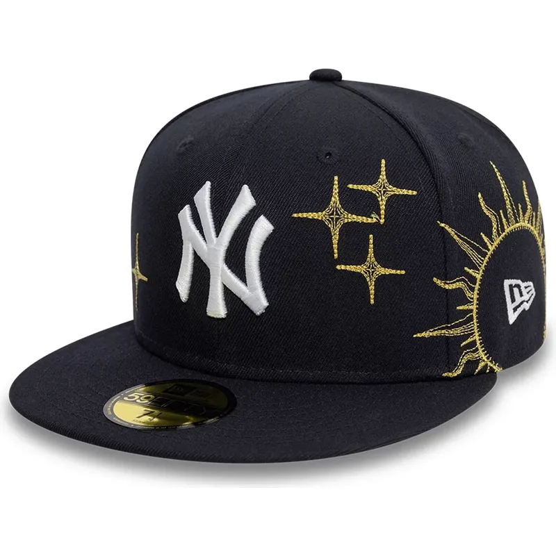 gorra-plana-azul-marino-ajustada-59fifty-zodiac-de-new-york-yankees-mlb-de-new-era
