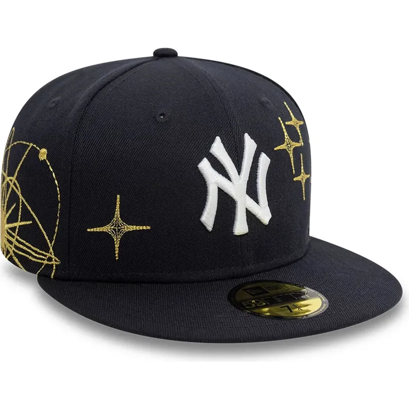 gorra-plana-azul-marino-ajustada-59fifty-zodiac-de-new-york-yankees-mlb-de-new-era
