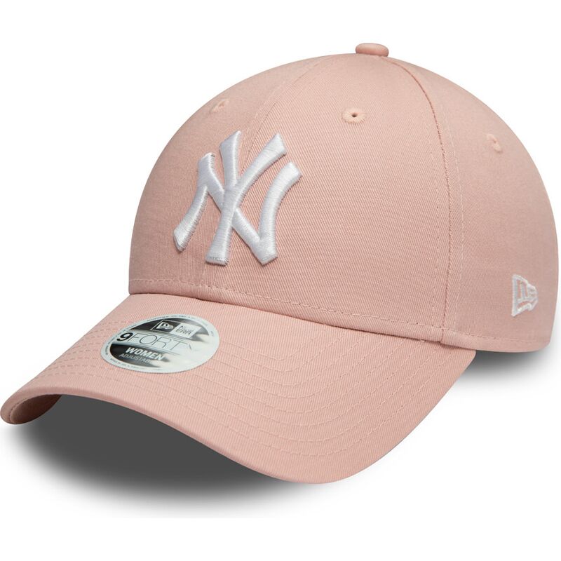 gorra-curva-rosa-ajustable-para-mujer-9forty-colour-essential-de-new-york-yankees-mlb-de-new-era