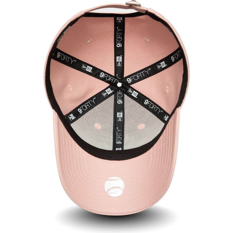 gorra-curva-rosa-ajustable-para-mujer-9forty-colour-essential-de-new-york-yankees-mlb-de-new-era