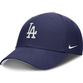 Gorra curva azul ajustable para niño Dri-Fit Club Structured de Los Angeles Dodgers MLB de Nike