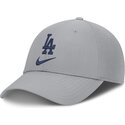 gorra-curva-gris-ajustable-primetime-club-structured-uv-poly-ripstop-de-los-angeles-dodgers-mlb-de-nike