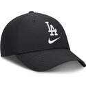 gorra-curva-negra-ajustable-primetime-club-structured-uv-poly-ripstop-de-los-angeles-dodgers-mlb-de-nike