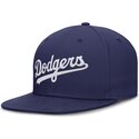 gorra-plana-azul-ajustada-dri-fit-true-structured-round-bill-de-los-angeles-dodgers-mlb-de-nike