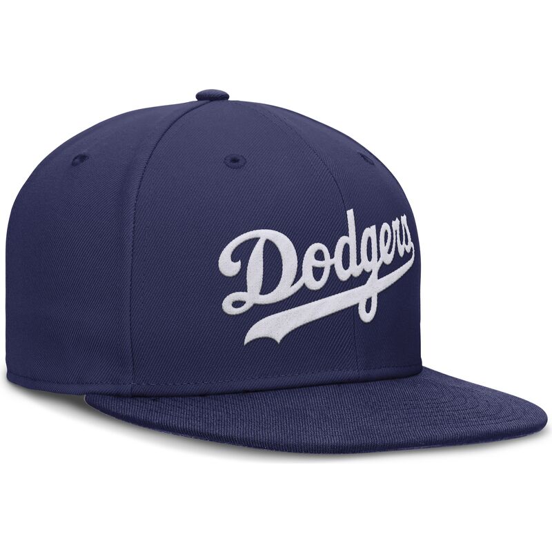 gorra-plana-azul-ajustada-dri-fit-true-structured-round-bill-de-los-angeles-dodgers-mlb-de-nike