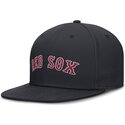 gorra-plana-azul-marino-ajustada-dri-fit-true-structured-round-bill-de-boston-red-sox-mlb-de-nike