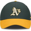 gorra-curva-verde-ajustable-dri-fit-club-structured-de-oakland-athletics-mlb-de-nike