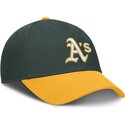 gorra-curva-verde-ajustable-dri-fit-club-structured-de-oakland-athletics-mlb-de-nike