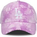 gorra-curva-violeta-ajustable-mothers-day-club-unstructured-organic-cotton-de-los-angeles-dodgers-mlb-de-nike
