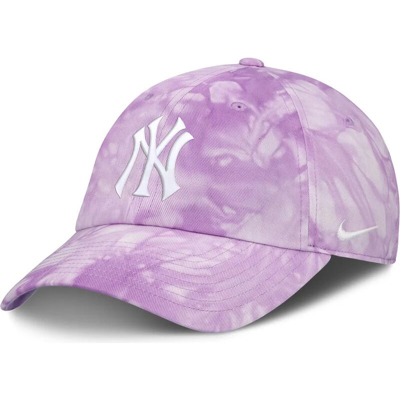 gorra-curva-violeta-ajustable-mothers-day-club-unstructured-organic-cotton-de-new-york-yankees-mlb-de-nike gorra-curva-violeta-ajustable-mothers-day-club-unstructured-organic-cotton-de-new-york-yankees-mlb-de-nike
