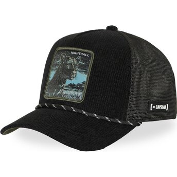 Gorra trucker negra pantera Nightcall BEA3 NIGB Beasts de Capslab