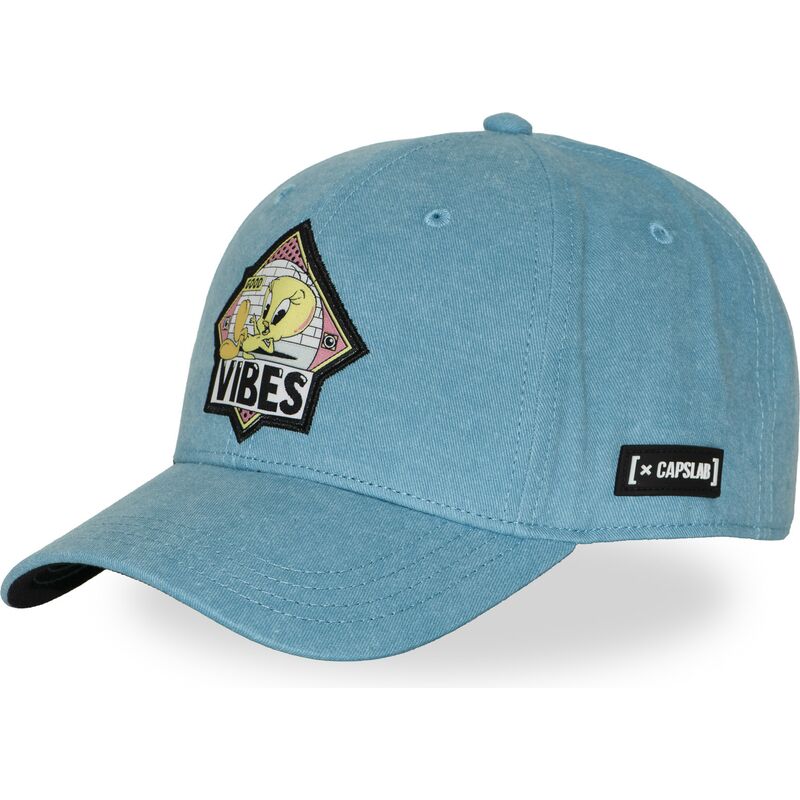 gorra-curva-azul-snapback-piolin-loo13-pcblifb-looney-tunes-de-capslab