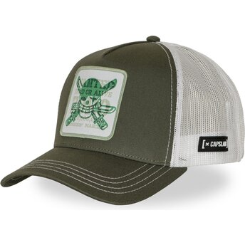 Gorra trucker verde Roronoa Zoro OP7 DOA2B One Piece de Capslab