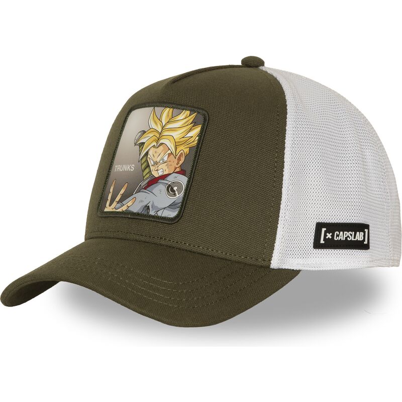 gorra-trucker-verde-y-blanca-trunks-dbs8-futb-dragon-ball-de-capslab