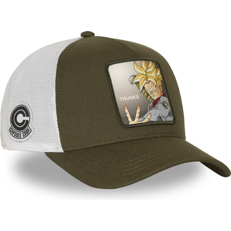 gorra-trucker-verde-y-blanca-trunks-dbs8-futb-dragon-ball-de-capslab