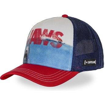 Gorra trucker multicolor JAW1 JAWB Tiburón de Capslab