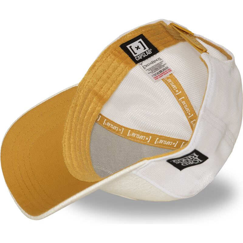 gorra-trucker-crema-y-blanca-anillo-unico-lotr2-pctrinb-el-senor-de-los-anillos-de-capslab