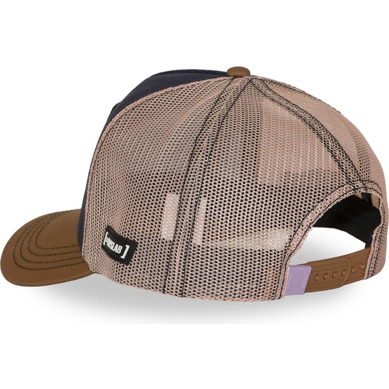 gorra-trucker-azul-marino-y-marron-coyote-loo13-wilb-looney-tunes-de-capslab