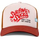 gorra-trucker-marron-surfing-sucks-de-coastal