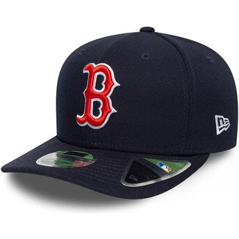 Gorra curva azul marino snapback 9SEVENTY Stretch Snap Player Replica de Boston Red Sox MLB de New Era