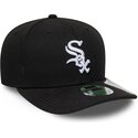 gorra-curva-negra-snapback-9seventy-stretch-snap-player-replica-de-chicago-white-sox-mlb-de-new-era
