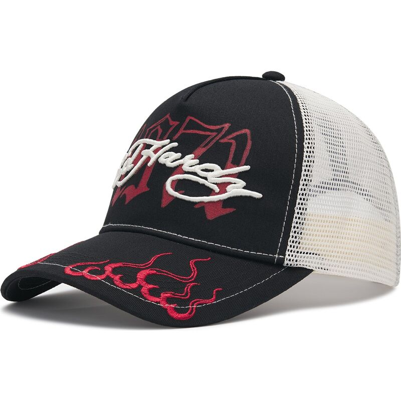 gorra-trucker-negra-beige-y-roja-1971-de-ed-hardy