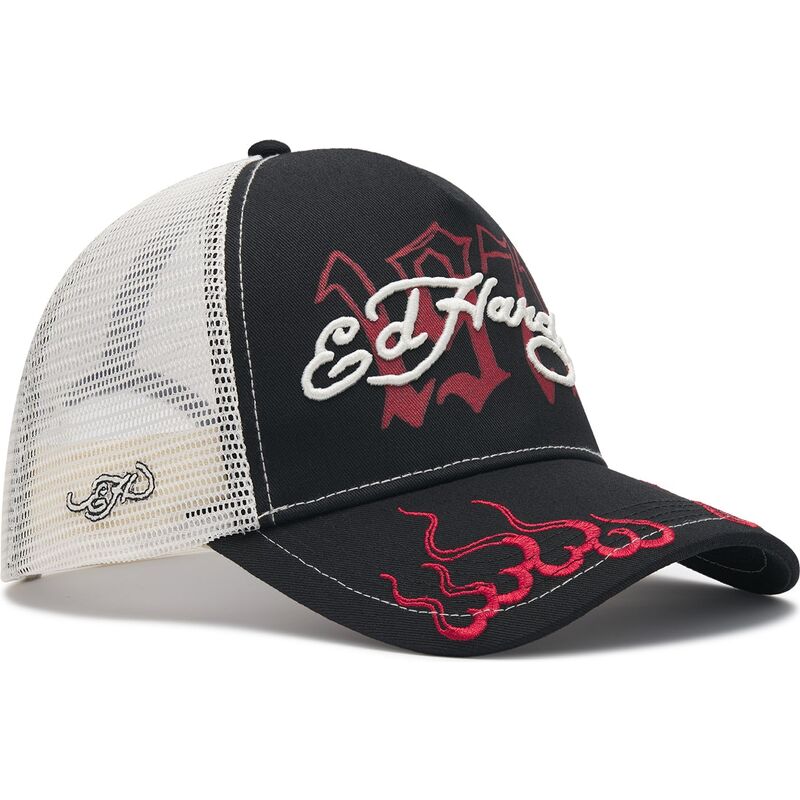 gorra-trucker-negra-beige-y-roja-1971-de-ed-hardy