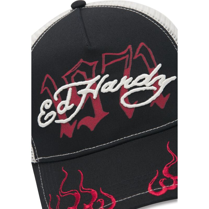 gorra-trucker-negra-beige-y-roja-1971-de-ed-hardy