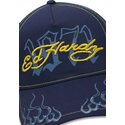 gorra-trucker-azul-marino-y-amarilla-1971-de-ed-hardy